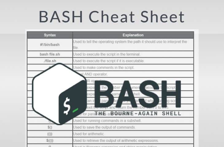 BASH Cheat Sheet