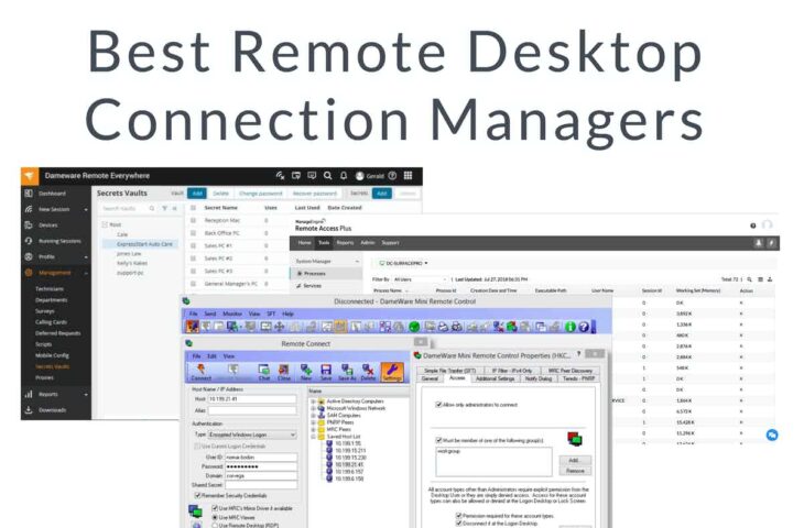 Best Remote Desktop Connection Managers