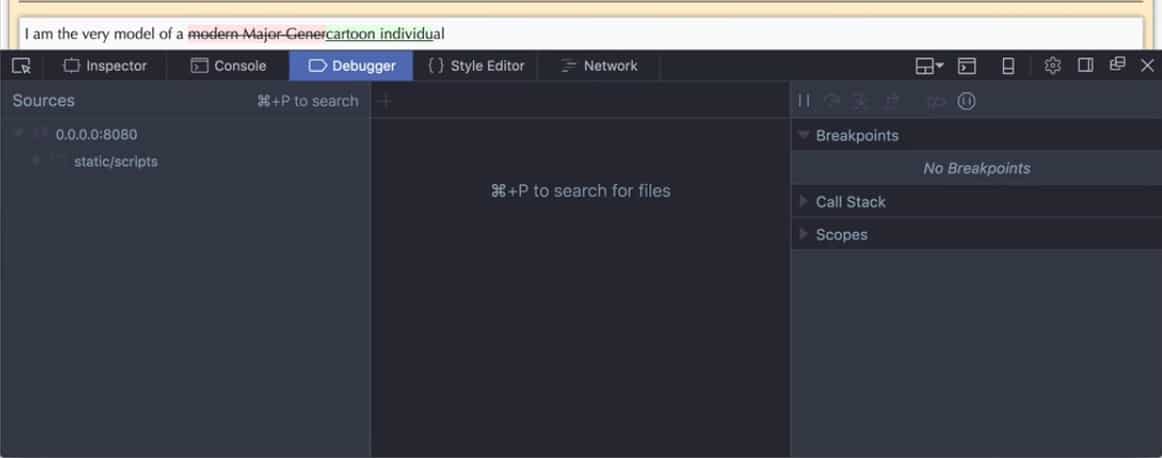 The Firefox JavaScript Debugger