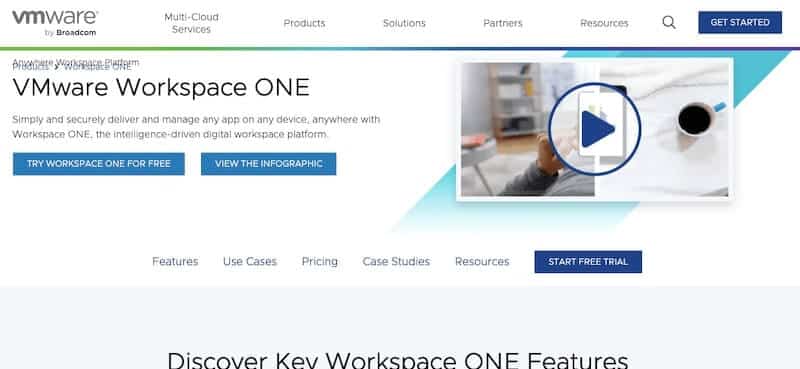Workspace ONE by VMware (formerly AirWatch)
