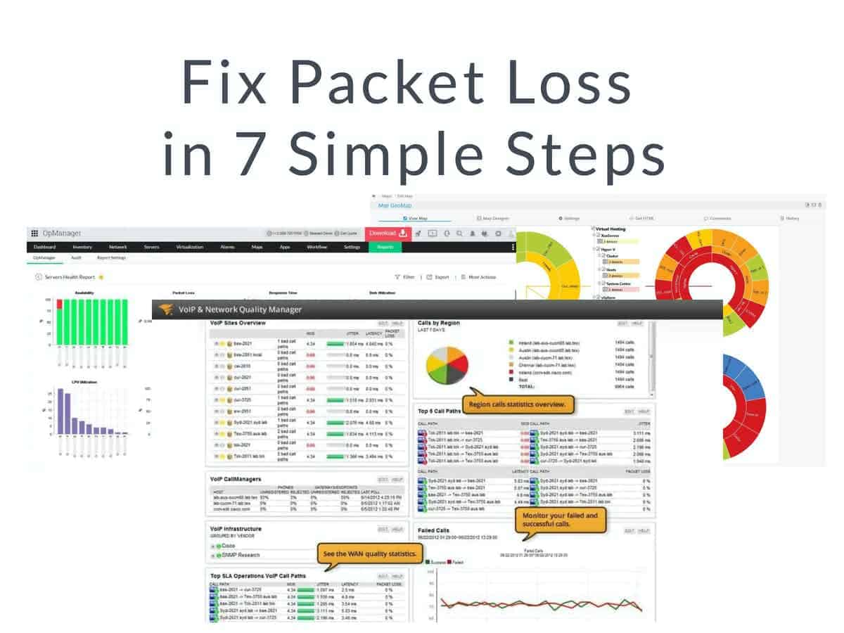 How to Fix Packet Loss in 7 Simple Steps - Plus Free & Paid Tools