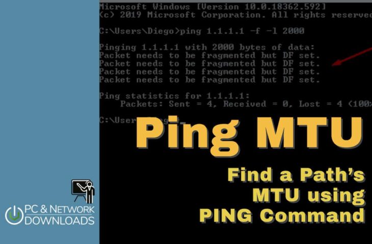 Ping MTU – Find a Path’s MTU using PING Command