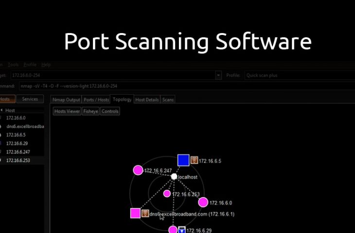 Port scanning software and tools