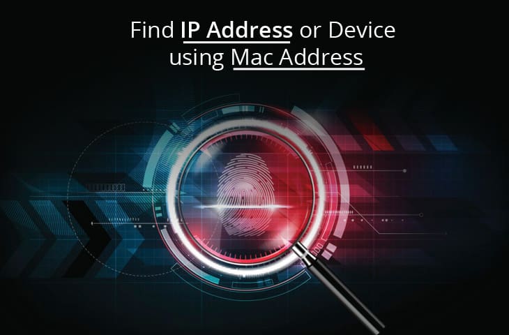 find ip address or device with mac address