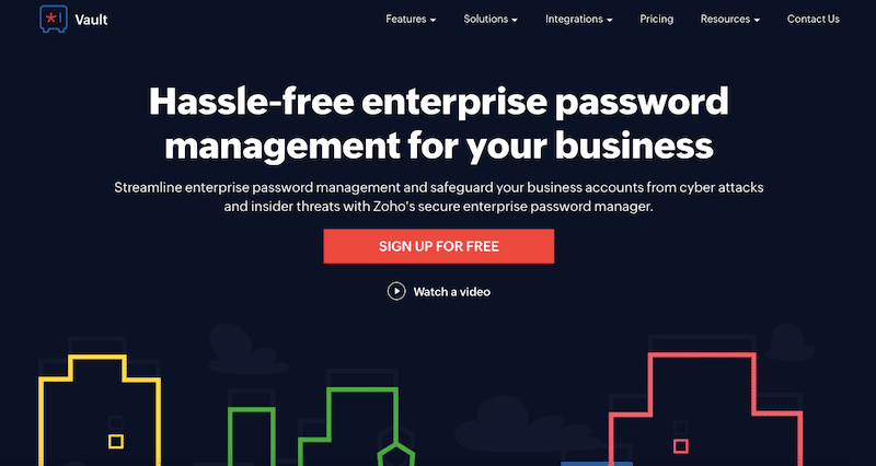 Zoho Vault - Enterprise Password Management