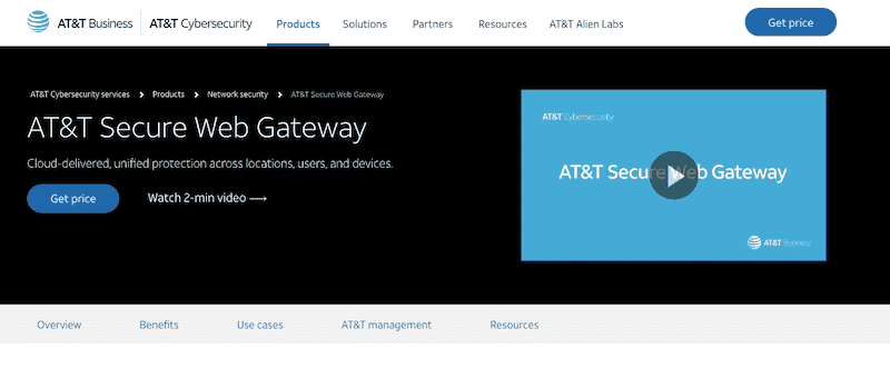 AT&T Secure Web Gateway