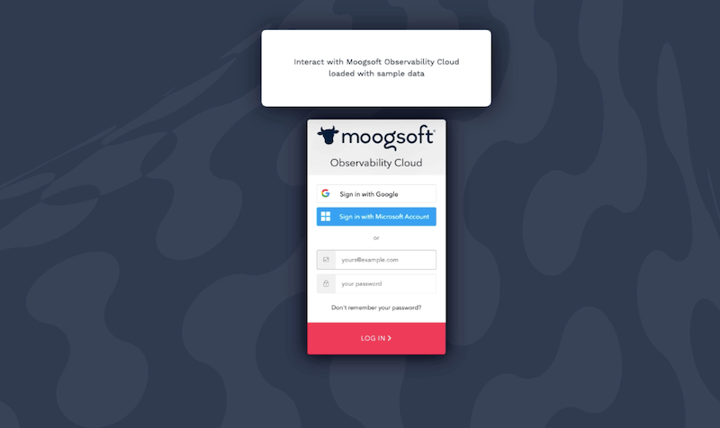 Moogsoft’s User Interface