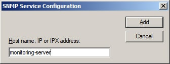 monitoring server ip address