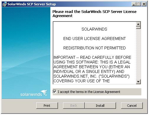 scp server installation step 1